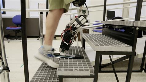 The Future Of Prosthetics Could Be This Brain Controlled Bionic Leg Wired