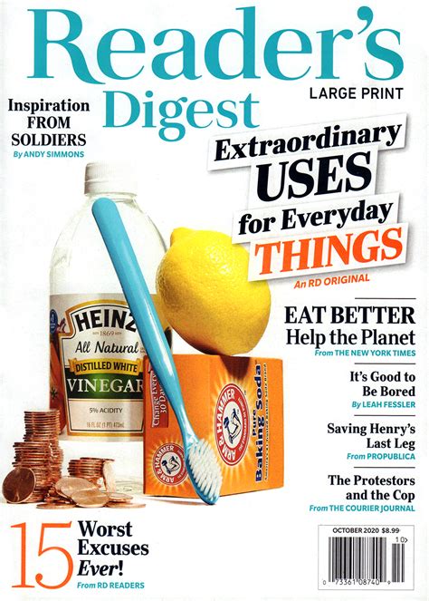 Readers Digest Large Print Magazine