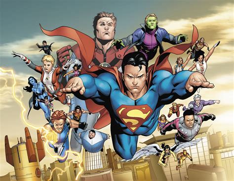 Superman And The Legion Of Superheroes Comic Art Community Gallery Of