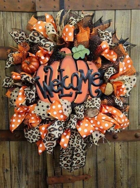 Welcome Home 36 Outstanding Fall Wreaths You Can Make