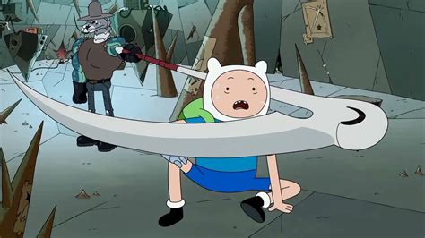 Finn Fighting Adventure Time