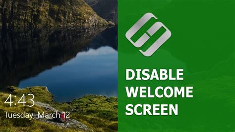 How To Disable Or Modify Welcome Screen Or Lock Screen In Windows 10 8