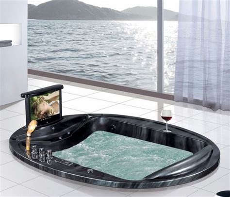 Luxury Large Bathtubs Sunken Whirlpool Bathtub Built In Tv Whirlpool Bathtub Large Bathtubs