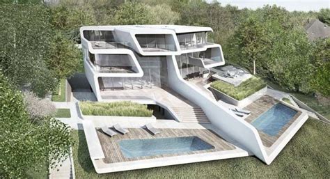 Futuristic House By Zaha Hadid Architects Zaha Hadid Architects Zaha