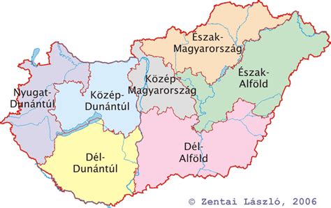 Magyarország térképe színes akvarell magyarország térkép hihetetlen ország vektor illusztráció. A Kárpát-medence természeti képe, kialakulása