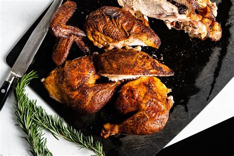 Turn the chicken over and cut along the top of the thigh stopping just before the oyster, this little pocket of beautiful meat. Smoked Chicken Recipe