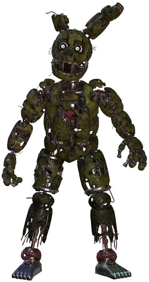 Unwithered Salvage Springtrap Fnaf 3 Springtrap Full