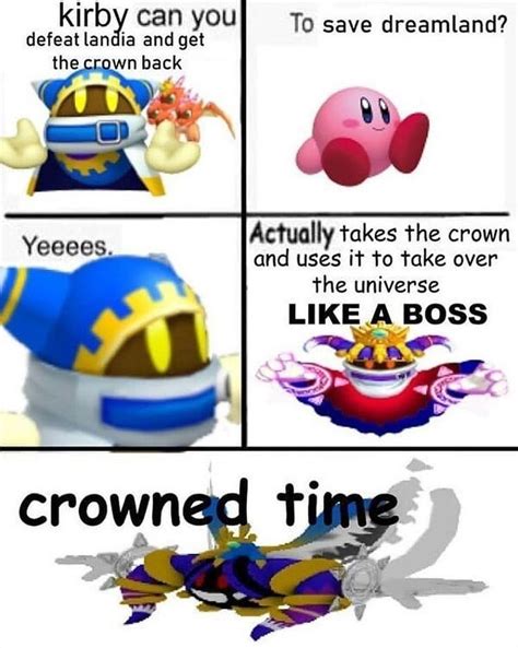 Pin By Funky Kong On Nintendo Kirby Memes Kirby Nintendo Kirby