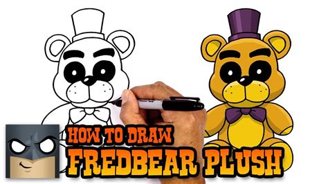 How To Draw Fredbear Plush Fnaf