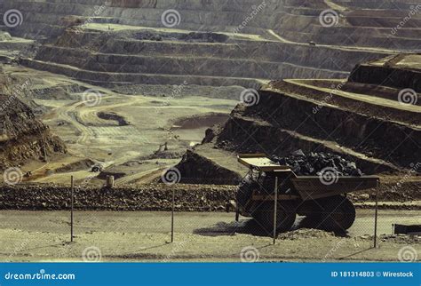 Landscape Of The Riotinto Mines Surrounded By Roads Under The Sunlight