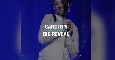 Cardi B Finally Confirms Pregnancy Huffpost Uk
