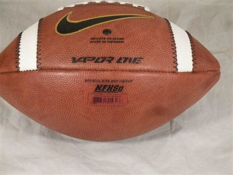Nike Vapor One Nfhs High School College Collegiate Leather Game Ball