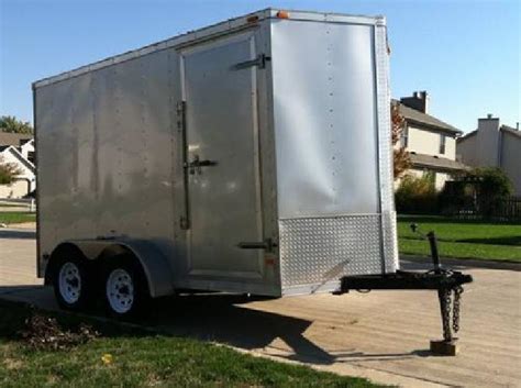 Extra Tall Enclosed Trailer With V Nose In Bloomington Il