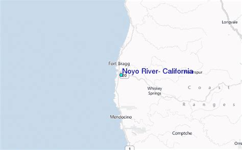 The virgin river is a tributary of the colorado river in the u.s. Noyo River, California Tide Station Location Guide