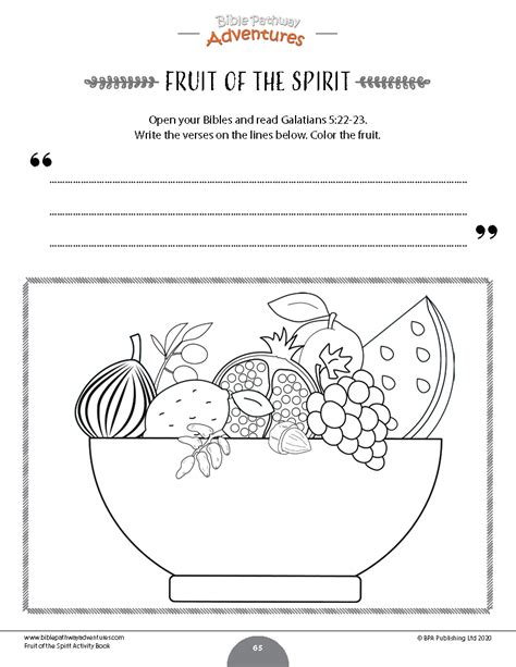 Printable Fruit Of The Spirit Activity Pages Printable Word Searches