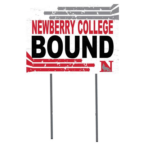 Newberry College Wolves 18 X 24 Team Yard Sign Get The Ultimate
