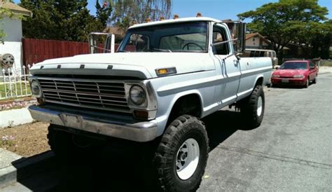 1969 Ford F250 High Boy 390 4x4 4 Speed Long Bed 69 Ford F250