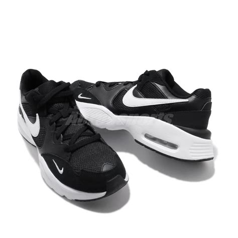 Nike Air Max Fusion Black White Men Running Casual Shoes Sneakers