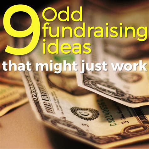 9 Odd Fundraising Ideas That Might Just Work Mission Trip Fundraising
