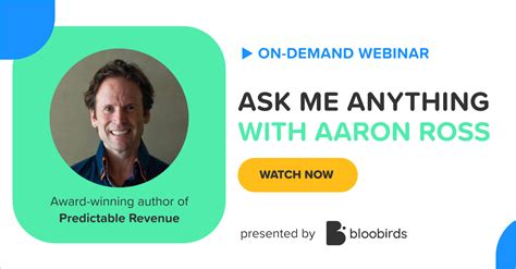 Ask Me Anything With Aaron Ross
