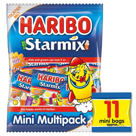 Haribo Starmix Multipack Bag 176g Sweets Iceland Foods