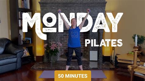 Monday Pilates 50 Min Youtube