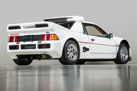 Ultra Rare Finely Restored 1986 Ford Rs200 Evolution Up For Grabs