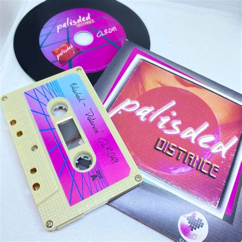 Palisded Distance Lp Vinyl Style Cd Cassette Bundle Computer