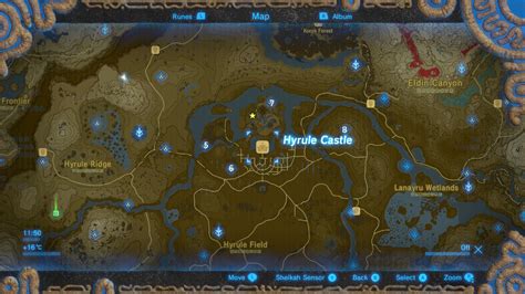 Legend Of Zelda Breath Of The Wild Shrines Locations Talkrewa