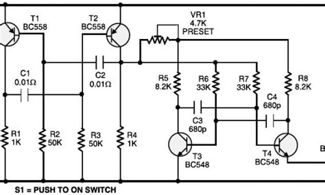 Remote Control Transmitter Circuit Electronic Schematic Diagram