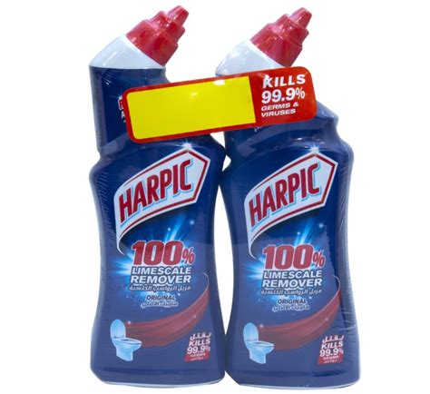 harpic liquid limescale remover original 2 x 750ml buy online at best prices in gulf countries