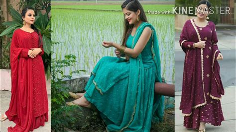 Trendy Long Kurti With Skirt Design Latest Kurti With Skirt Design Beautiful Long Kurti