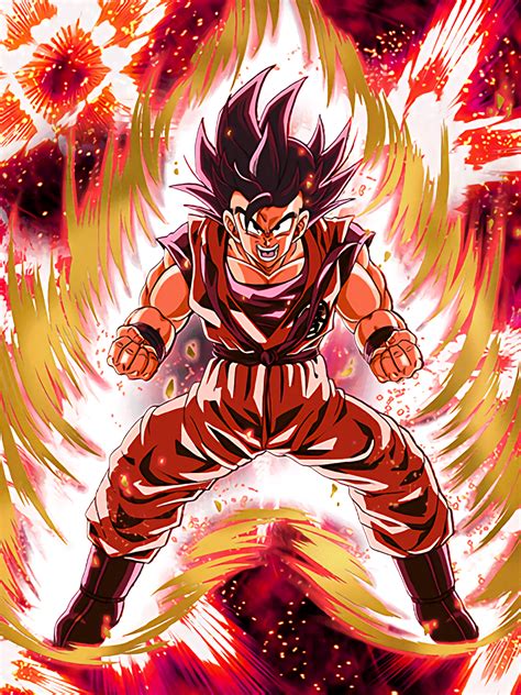 Goku kaioken wallpaper by juanimillonario on deviantart. Transcending Limits Goku (Kaioken) | Dragon Ball Z Dokkan ...