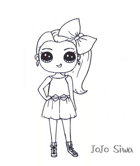 You can now print this beautiful jojo siwa bow bow dog coloring page or color online for free. Jojo Siwa Coloring Page | Coloring Page Base