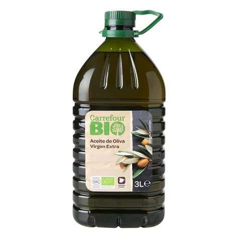aceite de oliva virgen extra ecológico carreefour 3 l carrefour bio