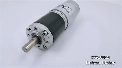 36mm Low Rpm 6v 12v 24v 100kg High Torque Dc Planetary Gear Dc Motor
