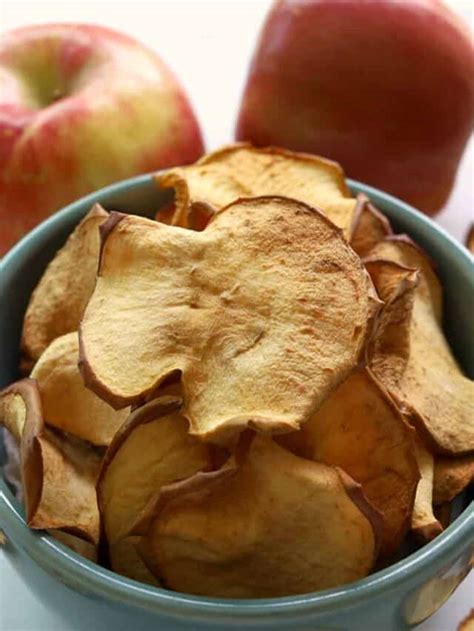 Crispy Air Fryer Apple Chips A Peachy Plate
