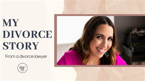 A Divorce Lawyer Shares Her Divorce Story Renee Bauer Youtube