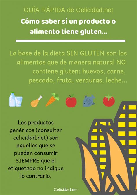 Qu Alimentos Son Sin Gluten Gu A Para Identificarlos