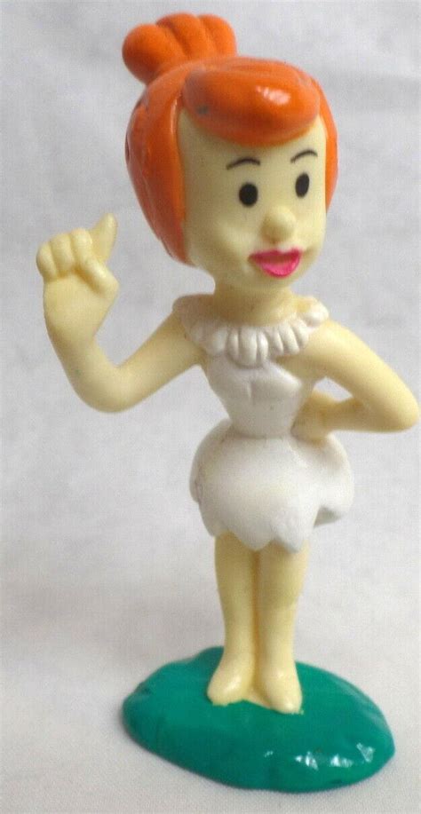 Hb Flintstones Wilma Flintstone Pvc Figure H B Hanna Barbera Topper Toy