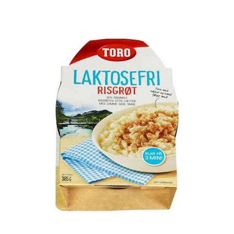 Toro Risgrøt Lactose Free 385g Vivamart