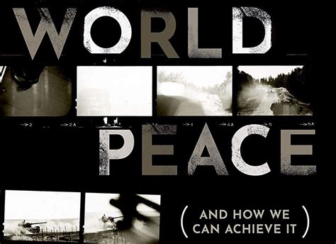 Why men cannot find peace. From the bookshelf: 'World peace (and how we can achieve ...