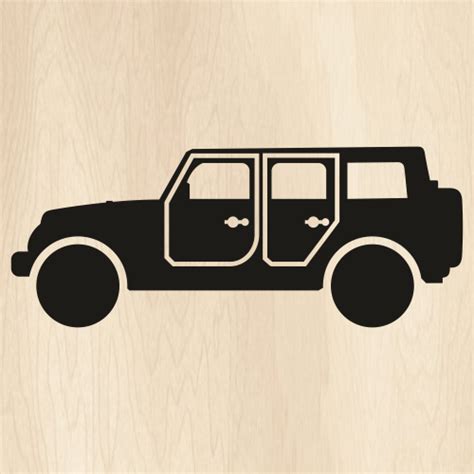 Off Road Jeep Svg