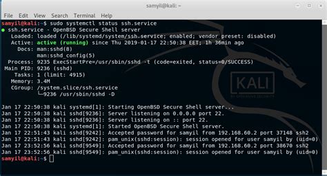 To permanently enable the ssh service, use this command. Enable and Start SSH on Kali Linux - АЙТИСЪРВИС