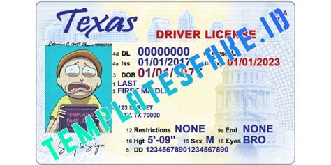 Texas New Drivers License Barcode Format Aspenbap