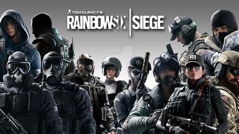 Rainbow Six Siege All Operators Wallpaper By Samiatrix On
