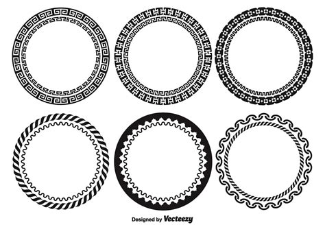 Decorative Round Frame Vector Art Icons And Graphics For Free Download