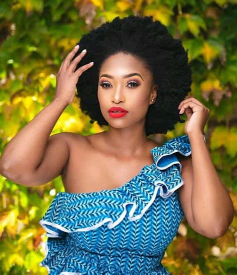 Clipkulture Zola Nombona Looking Lovely In Her Afro Hair