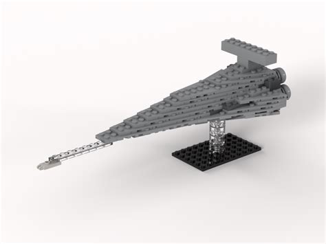 Lego Moc Star Destroyer The Devastator Chasing The Tantive Iv By The