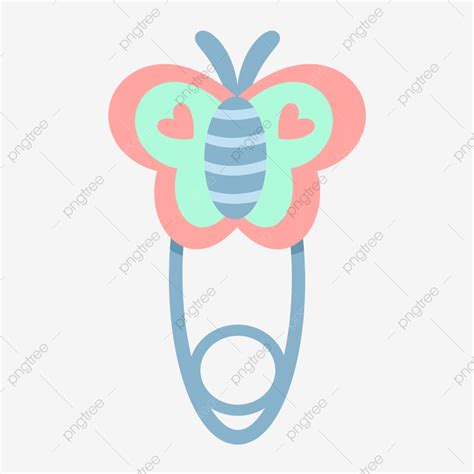 Safety Pin Clipart Png Images Baby Safety Pin Butterfly Pin Cartoon